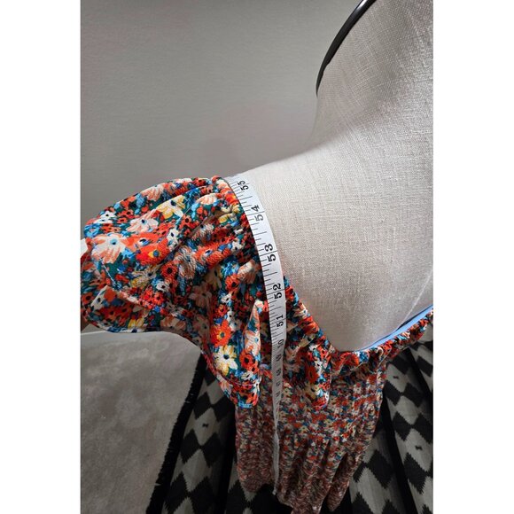 Floral Tiered Maxi Dress By English Factory Size S - Picture 12 of 12